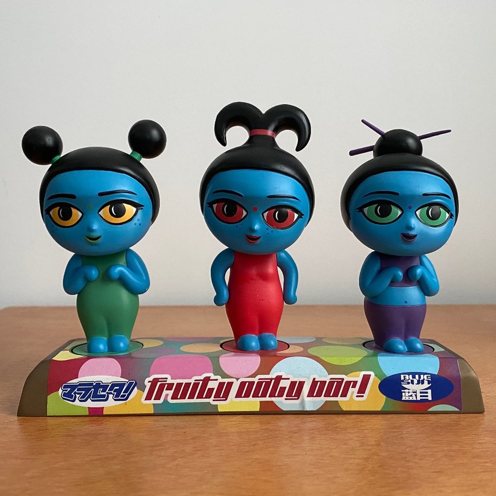 Serenity Fruity Oaty Girls Bobblehead Maquette Set